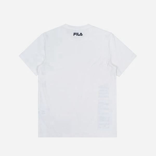 Camisetas Fila Homem Branco - Fila Aqua Time S/S Loja Online Portugal,UHZR-01389